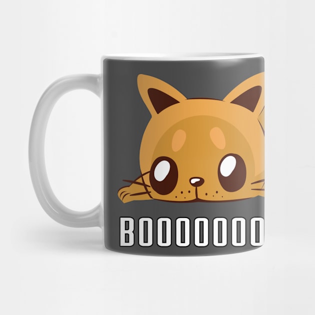 Boring! Bored Cat - Cute Kitten by ArticaDesign